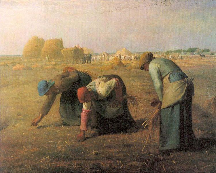 jean-francois millet The Gleaners,